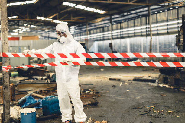 Professional Crime Scene Cleanup technician working in Youngstown, NY